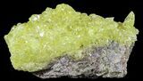 Sulfur Crystals on Matrix - Bolivia #51589-2